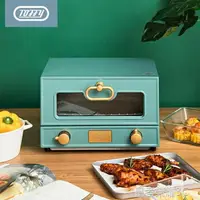 在飛比找樂天市場購物網優惠-烤箱 日本toffy單層復古小烤箱家用小型烤箱K-TS2 1