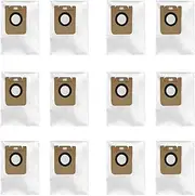 12 Pack Dust Bags Compatible with Dreame Bot Z10 Pro D10 Plus L10 Plus Vacuum Cleaner Spare Parts Accessories(NOT fit L10s Ultra)