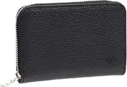 [ultima] Astea Men's Mini Wallet, Genuine Leather, Easy Care Scotchguard Finish, Compact, Pockets, Thin, Coin Case, Card Slots, Credit Card Case