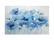 Blue Flower Canvas Print