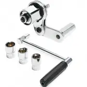 Torque Multiplier Set 1/2” DR w/ 3 Sockets, Labor Saving Lug Nut Remover, Han...