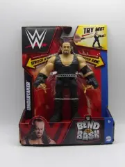 WWE Bend ‘N Bash UNDERTAKER Wrestling Figure Mattel New