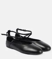 [CO] CO Leather ballet flats AU 8 black