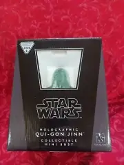 Sealed Gentle Giant Star Wars Holographic QuiGon Jinn Mini Bust 2008 Convention