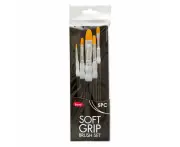 Jasart Soft Grip Filbert Brush Set of 5