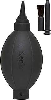 Kenko KPB2-DN BK Cleaning Supplies, Power Blower, Double Nozzle Set, Replaceable Long/Short Nozzles, Silicone, Black (Amazon Exclusive Brand)