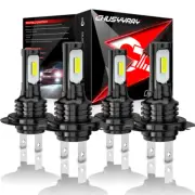 For Mercedes-Benz ML350 2006-2011 Combo 4x LED Headlight High&Low Beam Bulbs Kit (for: Smart)