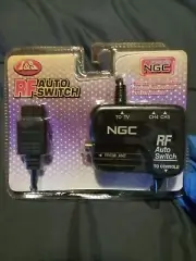 Vintage RF Auto switch for NGC GameCube compatible sealed in original package.