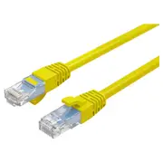 Cruxtec CAT6 Network Cable 0.3m Yellow