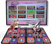 Dance Mat for Kids and Adults, Yoga Fitness Double Dancing Step Floor Mat, Musical Electronic Dance Mats for Kids & Adults, Gift for Boys & Girls