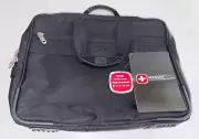 Wenger Swiss Gear 15” Computer Laptop Tablet Carrying Black Briefcase-New