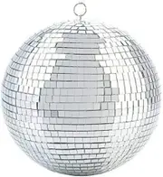 40cm Disco Mirror Ball DJ Light Shiny Silver Dance Party Stage Lighting Eve