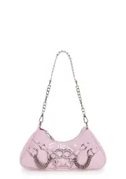 [Generation Kiss] Ciska Brass Knuckle Shoulder Bag - Pink