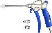 FIRSTINFO A18566 High Flow Windstorm 2X Air Blow Gun, High-Pressure Debris Remover with Extended & Shortest Nozzle + Nozzle Adapter