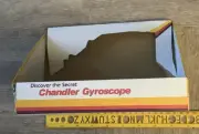 Vintage Tedco Master The Force Chandler Original Gyroscope Display Box Old