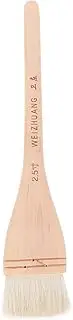 Angoily 1Pc Portable Paint Brush for Students Wood Handle Art Brush for Oil Painting Practical Fine Workmanship for Stencil Painting and Drawing Lightweight Design for Easy Carrying