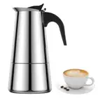 Espresso Maker Induction Coffee Maker Stovetop Coffee Maker Moka Pot for Cooker☭