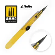 AMMO by Mig Jimenez Protective Scalpel Straight (1 scalpel in plastic bag)