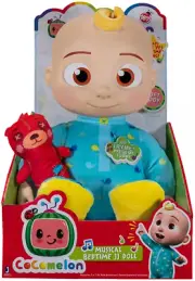 CoComelon Official Plush Bedtime JJ Doll 10 inches with Sound