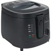 2.6 Qt. Black Electric Deep Fryer
