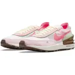 【NIKE 耐吉】慢跑鞋 女鞋 運動鞋 緩震 W WAFFLE ONE 粉 DM5452-161