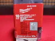 Milwaukee 48-25-5340 2-1/8 in. Switchblade 10 pack Replacement Blade