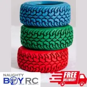 NBRC "Grips" 1/10 RC Car Racing Rally All Terrain Tires Blue, Red, Green LC HPI