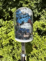 Space Marine Themed Shift knob Warhammer 40k Inspired Resin Weighted Car Manual (for: Honda)