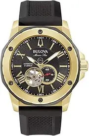 [Bulova] Automatic Watch 98A272, Black, strap