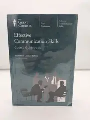 The Great Courses: Effective Communication Skills - 12 CDs & Coursebook - Sealed