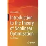 INTRODUCTION TO THE THEORY OF NONLINEAR OPTIMIZATION