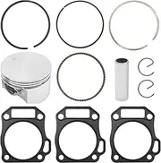 Aynaxcol 70mm Piston .550, Flat Top Piston Kit, Flat Top Race Kit Replacement for Predator 212cc High Compression Performance GX200