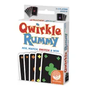 Mindware Qwirkle Rummy Family/Children's Card Match Puzzle/Strategy Game 8y+