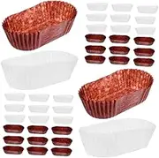 Generic 2000pcs Cake Cup Liners Brownies Baking Cases Food Grade Paper Muffin Holders Sturdy and Reliable Wrappers for Cupcakes Pastries and Treats