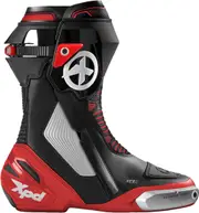 XPD XP9-S Motorcycle Boots, red, Size 42 for Men