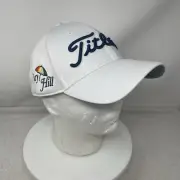 Titleist Golf Bay Hill Adjustable Cap Embroidered Logo White NEW TAGS