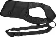 [BESPORTBLE] Multifunctional Men's Underarm Bag with Shoulder Strap Concealed Pouch for Phone Keys and Essentials for and Travel Black