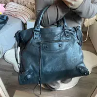 在飛比找PopChill優惠-[二手] Balenciaga機車包 二手 保存良好