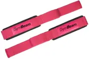 GymBeam X-Grip straps pink color