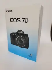 Canon EOS 7D Instruction Owners Manual EOS 7D Book NEW