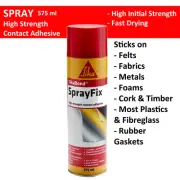 Surface Adhesive Spray Glue Felt,Fabric,Rubber,Metal, Timber,Foam, Most Plastic