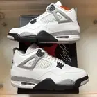 Jordan 4 White Cement SIZE 10 100% AUTHENTIC