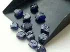 500 Cts Natural fissure Filled Blue sapphire Rough Loose Gemstones Lot A227