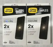 2-Pack Otterbox Alpha Glass Anti-Scratch Screen Protector for iPhone 12 / 12 Pro