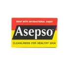 4 x SOAP ASEPSO ANTIBACTERIAL SKIN HEALTHY BAR AGENT GENTLE FRESH BODY 80 G