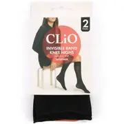 Clio Invisible Band Knee High Black One Size each