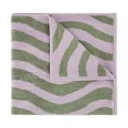 Lilac Wave Cotton Bath Towel