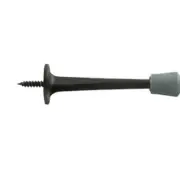 Door Stop Baseboard Door Bumper 3" in 7 Variations by Deltana
