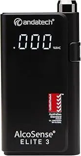 Andatech Alcosense Elite 3 Fuel Cell Australian Standard Personal Breathalyser