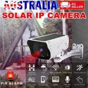 Home HD Solar Security Camera WiFi PTZ CCTV 360° Video Wireless WIFI Waterproof